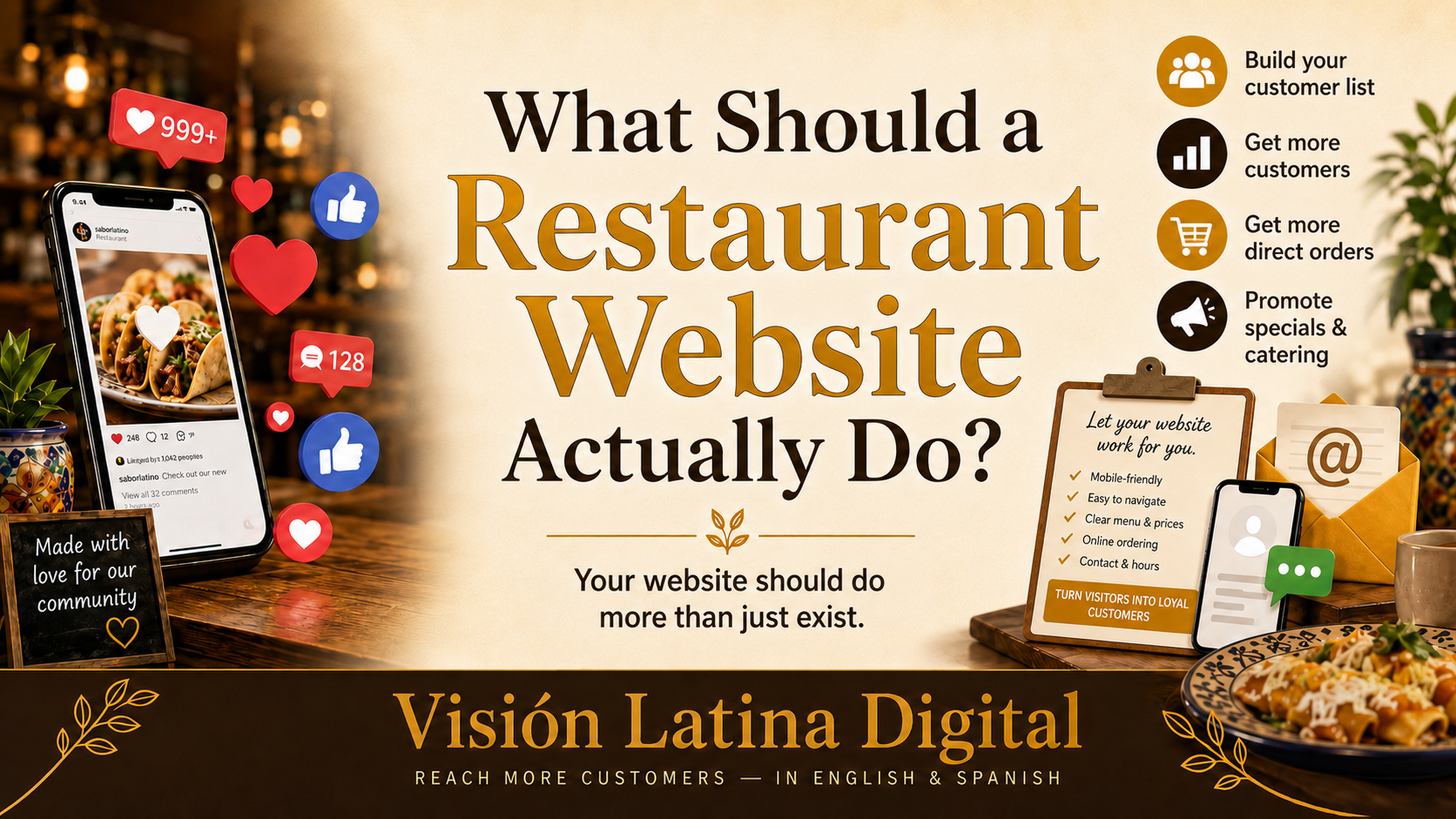 What Should a Restaurant Website Actually Do?