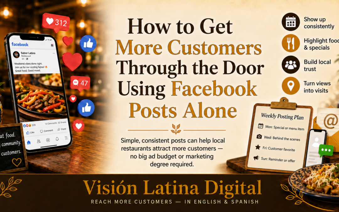 How to Get More Customers Through the Door Using Facebook Posts Alone